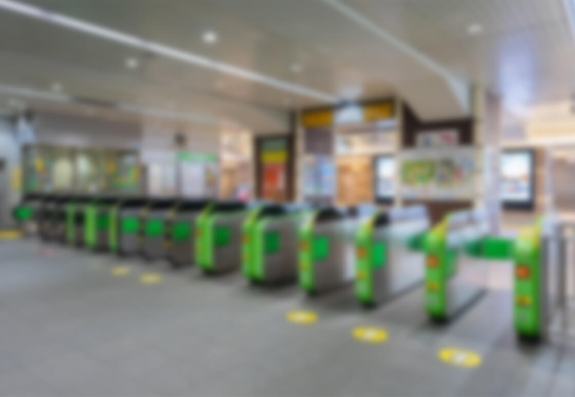 駅の改札のイメージ